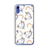 Rainbow Unicorn: Honor Play 8A Transparant Hoesje