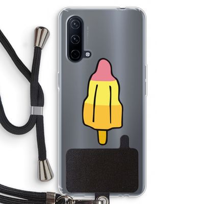 Raketijsje: OnePlus Nord CE 5G Transparant Hoesje met koord
