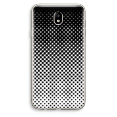 Musketon Halftone: Samsung Galaxy J7 (2017) Transparant Hoesje
