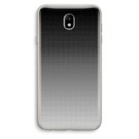 Musketon Halftone: Samsung Galaxy J7 (2017) Transparant Hoesje