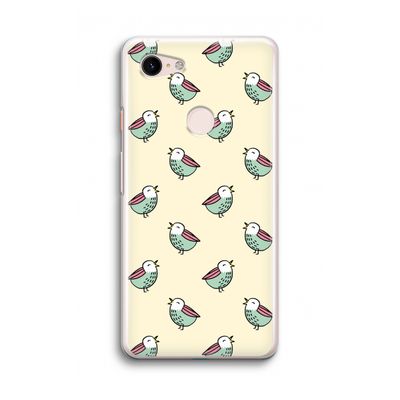 Vogeltjes: Google Pixel 3 Transparant Hoesje