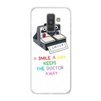Smile: Samsung Galaxy A6 Plus (2018) Transparant Hoesje