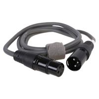 Benel Xlr kabel 3-pins xlr male naar female 1,5m