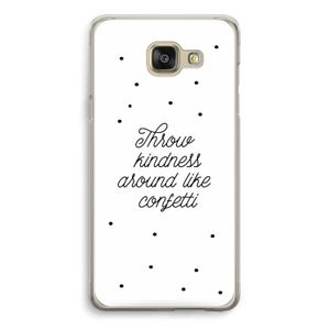 Confetti: Samsung Galaxy A5 (2016) Transparant Hoesje