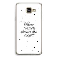 Confetti: Samsung Galaxy A5 (2016) Transparant Hoesje