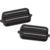 Seymour Duncan Hot Rodded Rails Humbucker Set Black gitaarelementen (set van 2)