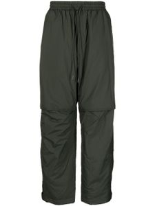 Juun.J pantalon ample à lien de resserrage - Vert