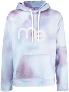 OAMC hoodie à imprimé tie dye - Bleu