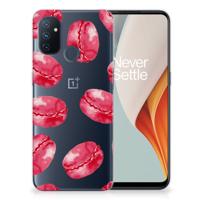OnePlus Nord N100 | Siliconen Case | Pink Macarons