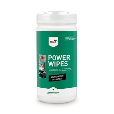 TEC7 POWERWIPES non-woven reinigingsdoekjes - 70st - dispencer