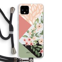 Sweet heaven geometrics: Pixel 4 XL Transparant Hoesje met koord
