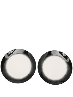Ann Demeulemeester X Serax x Serax lot de 2 assiettes (28 cm) - Noir