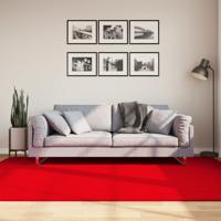VidaXL Vloerkleed huarte laagpolig zacht wasbaar 160x230 cm rood