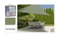 SCHADUWDOEK 3.6X3.6X3.6M GROEN - thumbnail