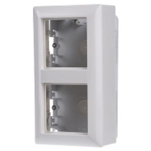 AS 582 A W  - Surface mounted housing 2-gang AS 582 A W