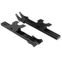 Next Level Racing - Elite Free Standing Triple Add-On - Black Edition
