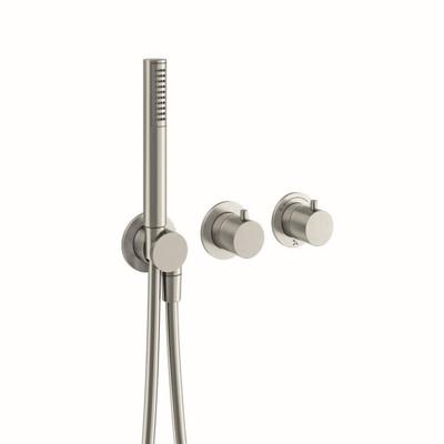 Crosswater MPRO Module Douchekraan - inbouwdeel 2 functies - handdoucheset - RVS geborsteld PROMOD1701TRIMV