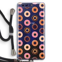 Donuts: Honor 9 Transparant Hoesje met koord