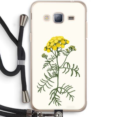 Tansy: Samsung Galaxy J3 (2016) Transparant Hoesje met koord