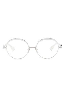 Dita Eyewear lunettes de vue Nukou à monture ronde - Argent