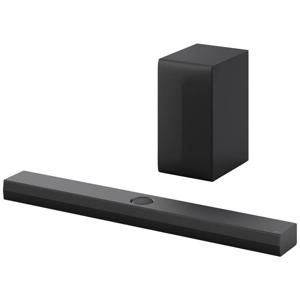 LG Electronics DS70TY.ADEULLK Soundbar Zwart Incl. draadloze subwoofer, Dolby Atmos, High-Resolution Audio, Wandbevestiging, Bluetooth, WiFi