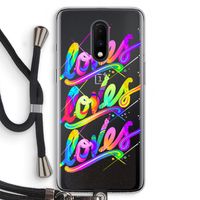 Loves: OnePlus 7 Transparant Hoesje met koord