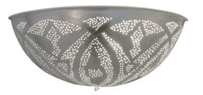 Wandlamp Filigrain Ball Lace Zilver -SALE