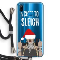 Came To Sleigh: Huawei P20 Lite Transparant Hoesje met koord