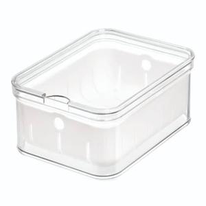 iDesign - Opbergbox Koelkast voor Fruit, 21.2 x 16 x 9.7 cm, Stapelbaa