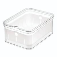 iDesign - Opbergbox Koelkast voor Fruit, 21.2 x 16 x 9.7 cm, Stapelbaa