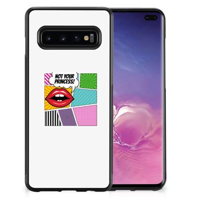Samsung Galaxy S10+ | TPU bumper | Case Popart Princess