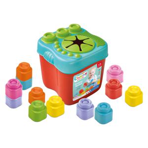 Clementoni Baby Clemmy Sensory Emmer met Blokken