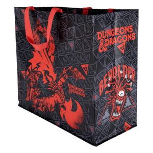 Konix KX DND SHOPPING BAG MONSTERS Zwart, Rood Draagtas