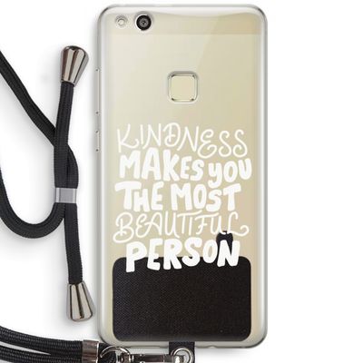 The prettiest: Huawei Ascend P10 Lite Transparant Hoesje met koord