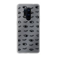Eye pattern #2: OnePlus 8 Pro Transparant Hoesje