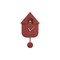 Karlsson Wandklok ModernCuckoo okerrood - KA5768RD
