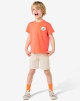 HEMA Kindershort regular fit beige (beige)