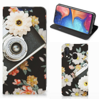 Samsung Galaxy A20e Stand Case Vintage Camera