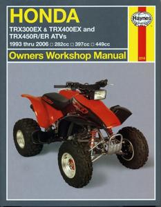 HondaTRX300EX, TRX400EX & TRX450R/ER ATVs(93 - 14) 2318