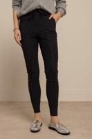 Franka pinstripe trousers - black/off white - 13622