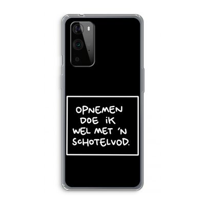Schotelvod: OnePlus 9 Pro Transparant Hoesje
