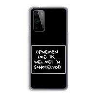 Schotelvod: OnePlus 9 Pro Transparant Hoesje