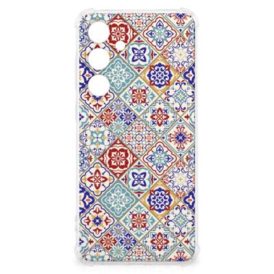 Samsung Galaxy S24 FE Anti-Shock Hoesje Tiles Color Samsung Galaxy S24 FE Anti-Shock Hoesje Tiles Color