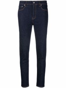 Lauren Ralph Lauren jean skinny à taille haute - Bleu