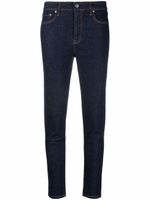 Lauren Ralph Lauren jean skinny à taille haute - Bleu