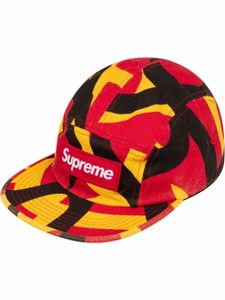 Supreme casquette à patch logo - Rouge