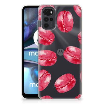 Motorola Moto G22 | Siliconen Case | Pink Macarons