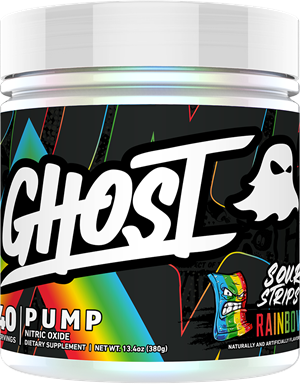 Ghost Pump Sour Strips Rainbow Candy (40 servings)
