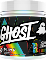 Ghost Pump Sour Strips Rainbow Candy (40 servings)