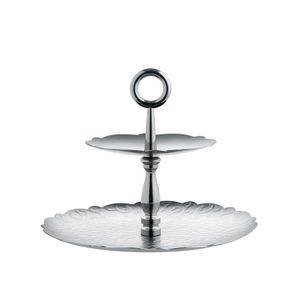 Alessi Dressed for X-mas Etagère rvs 2- laags 21 cm